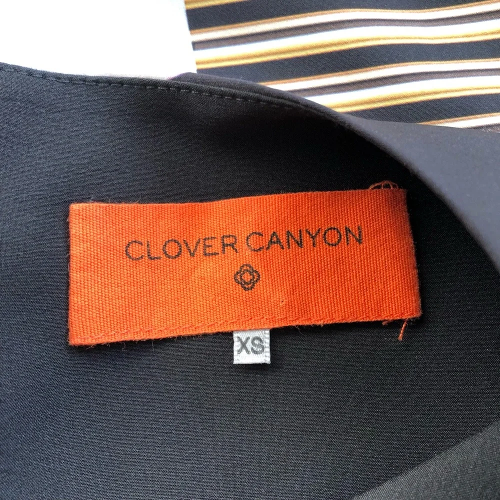 Clover Canyon Ancient Parallels Mini Dress Side Openning Size XS Women's - Picture 9 of 9